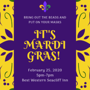 “Mardi Gras” Party and Fundraiser